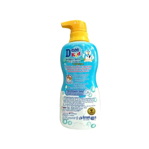 Sữa Tắm Gội Toàn Thân Cho Bé Dnee Kid Thái Lan Hình Chim Cánh Cụt  Màu Xanh Dương 400ml