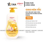 Sữa Tắm Gội Toàn Thân Cho Bé Hương Hoa Hướng Dương Pigeon 700ml