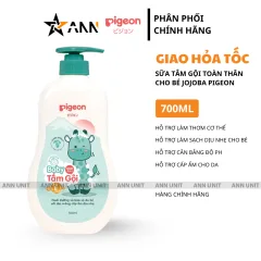 Sữa Tắm Gội Toàn Thân Cho Bé Hương Jojoba Pigeon 700ml