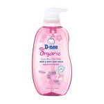 Sữa Tắm Gội Toàn Thân Cho Bé  Dnee Organic Màu Hồng 380ml