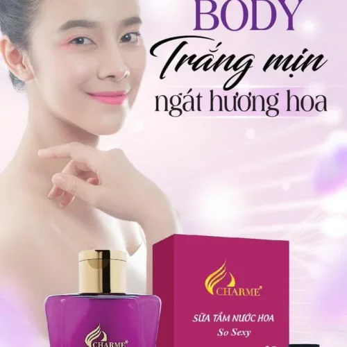 Sữa Tắm Hương Nước Hoa Charme So Sexy giúp phụ nữ Việt thăng hạng sự tự tin vào bản thân