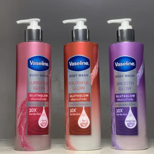 Sữa Tắm Màu Hồng Vaseline Body Wash Gluta Glow 10X 425ml