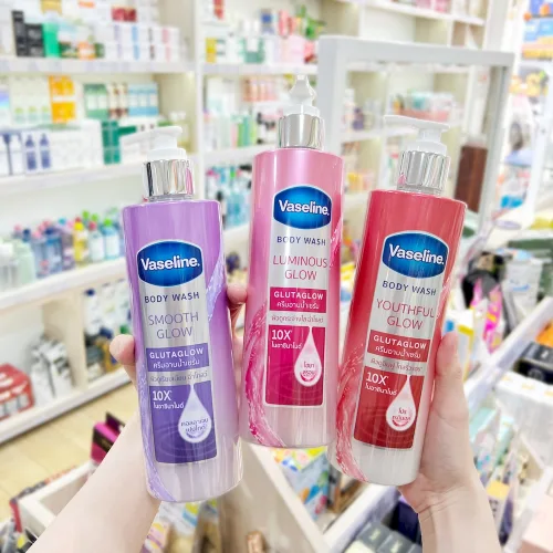 Sữa Tắm Màu Đỏ Vaseline Body Wash Youthful Glow 10X 425ml