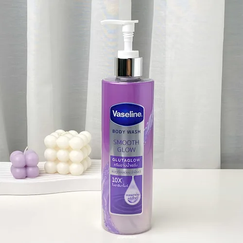 Sữa Tắm Màu Tím Vaseline Body Wash Smooth Glow 10X 425ml