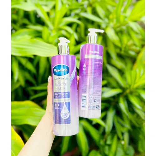 Sữa Tắm Màu Tím Vaseline Body Wash Smooth Glow 10X 425ml