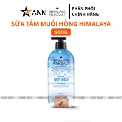 Sữa Tắm Muối Hồng Himalaya Pink Cool & Freeze Làm Sạch Dưỡng Ẩm 500g
