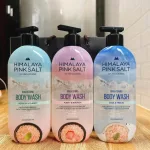 Sữa Tắm Muối Hồng Himalaya Pink Cool & Freeze Làm Sạch Dưỡng Ẩm 500g