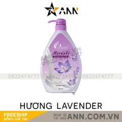Sữa Tắm Nước Hoa Charme Miracle 1000ml Hương Lavender