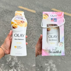 Sữa Tắm Olay Dưỡng Ẩm Chiết Xuất Bơ Hạt Mỡ 650ml