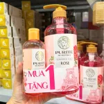 Sữa Tắm Purite Hương Hoa Hồng 850ml Dưỡng Sáng Da - Tặng 1 Chai Sữa Tắm Hương Hoa Anh Đào