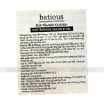 Sữa Tắm Trắng Da Batious Hương Nước Hoa 500ml - Tặng Set Gội Xả Batious Mini