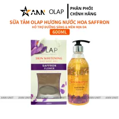 Sữa Tắm Trắng Da Olap French Màu Tím 600ml