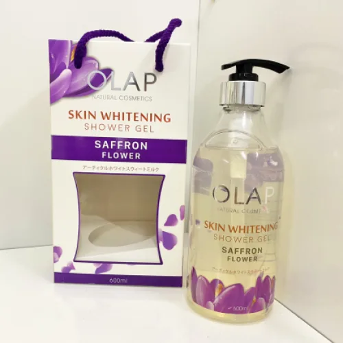 Sữa Tắm Trắng Da Olap French Màu Tím 600ml