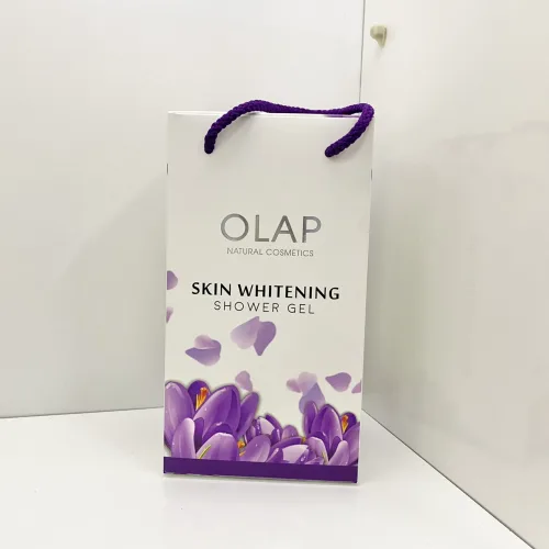 Sữa Tắm Trắng Da Olap French Màu Tím 600ml
