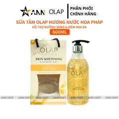 Sữa Tắm Trắng Da Olap Western Orchid Màu Vàng Cánh Hồng 600ml