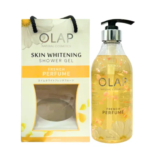 Sữa Tắm Trắng Da Olap Western Orchid Màu Vàng Cánh Hồng 600ml