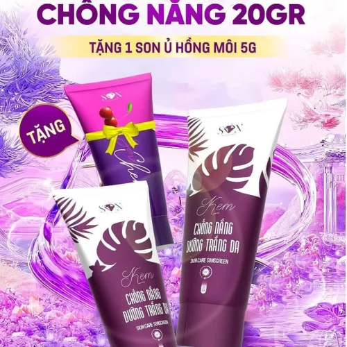 Tại sao lại chọn kem chống nắng dưỡng trắng da nhà Son Group