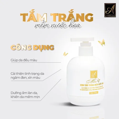 Tắm trắng mềm nước hoa nuôi da đỉnh cao