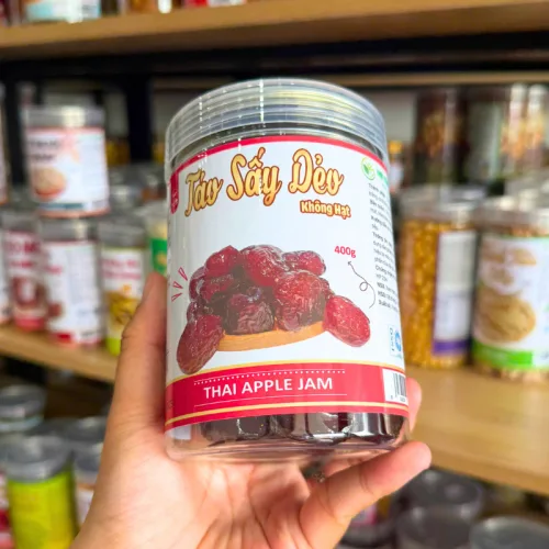 Táo Sấy Dẻo Thơm Ngon 400g - Hộp Pet