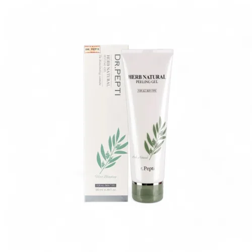 Tẩy Da Chết Dr.Pepti Herb Natural Peeling Gel Giúp Da Sáng Mịn Màng 130ml