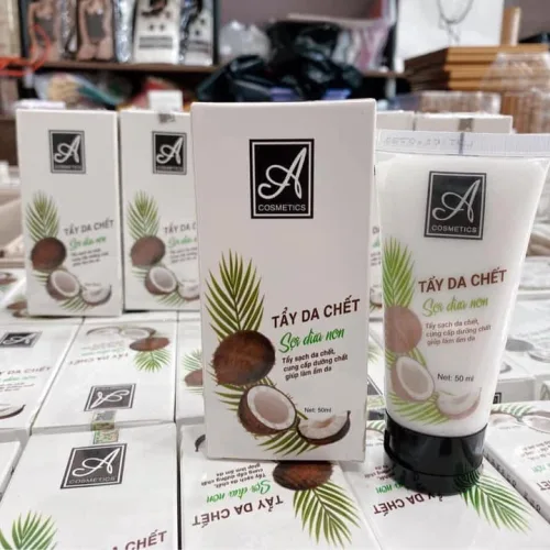 Tẩy Da Chết Sợi Dừa Non A Cosmetics Mỹ Phẩm Phương Anh