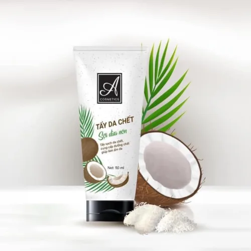 Tẩy Da Chết Sợi Dừa Non A Cosmetics Mỹ Phẩm Phương Anh