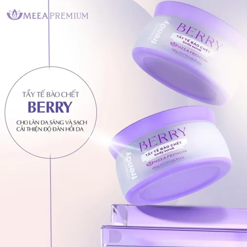 Tẩy Tế Bào Chết Berry hoàn toàn dễ chịu với da