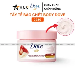 Tẩy Tế Bào Chết Body Dove Smoothie Renewal Exfoliator Hương Lựu Đỏ 298g