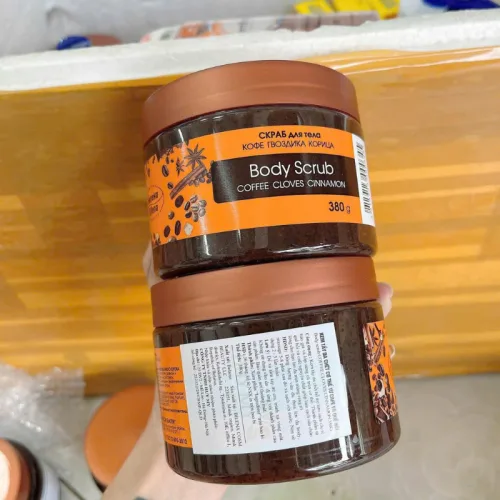 Tẩy Tế Bào Chết Body Scrub Quế Hồi Cà Phê 380g - Hỗ Trợ làm Sạch Tế Bào Da Giúp Da Chắc Khỏe