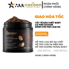 Tẩy Tế Bào Chết Cà Phê Cocoon 200ml Cho Body