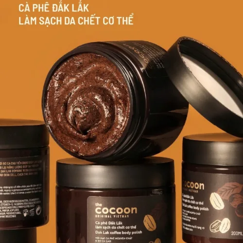 Tẩy Tế Bào Chết Cà Phê Cocoon 200ml Cho Body