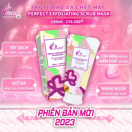 Tẩy Tế Bào Chết Da Mặt Charme Perfect Exfoliating Scrub Mask
