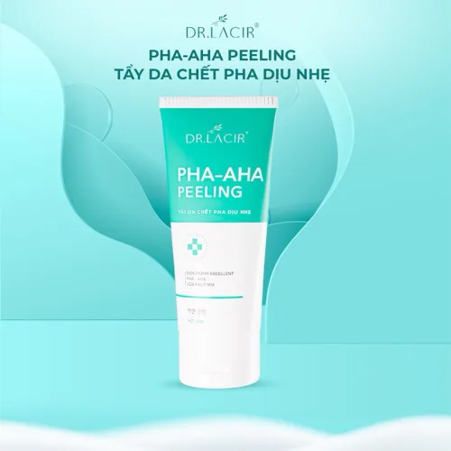 Tẩy Tế Bào Chết Mặt Dr Lacir PHA-AHA Peeling Dịu Nhẹ Cho Da 120g