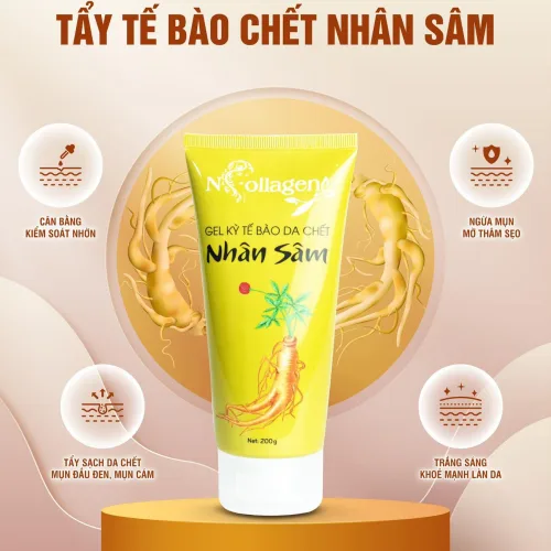 Tẩy Tế Bào Chết Nhân Sâm N Collagen Sử Dụng Cho Mặt Và Body