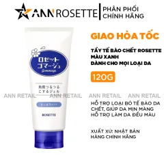 Tẩy Tế Bào Chết Rosette Màu Xanh Cho Mọi Loại Da Gommage Gentle Peeling Gel 120g
