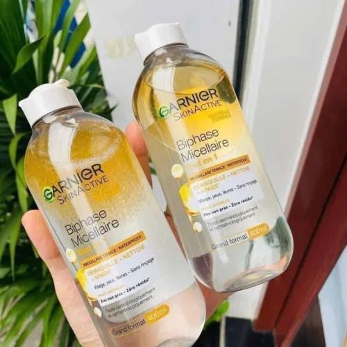 Tẩy trang Ganier vàng dùng cái này xong chỉ có nghiện luônn không khô da mà sạch cực