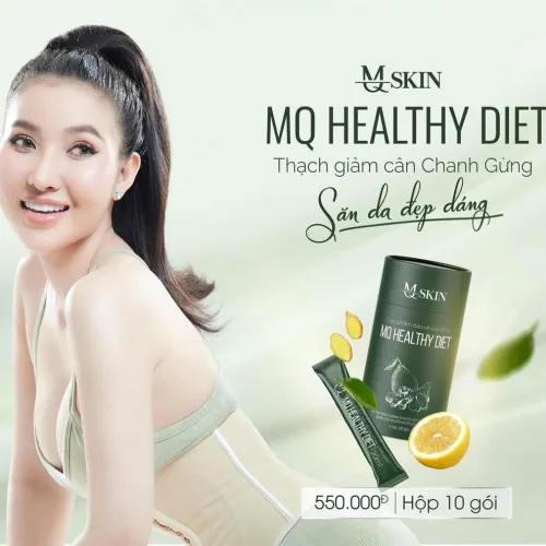 Thạch Giảm Cân Chanh Gừng MQ Skin Healthy Diet là sản phẩm 100% từ thiên nhiên, với những thành phần chanh và gừng