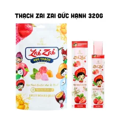 Túi Thạch Rau Câu Zai Zai Đức Hạnh Mix Vị 320g