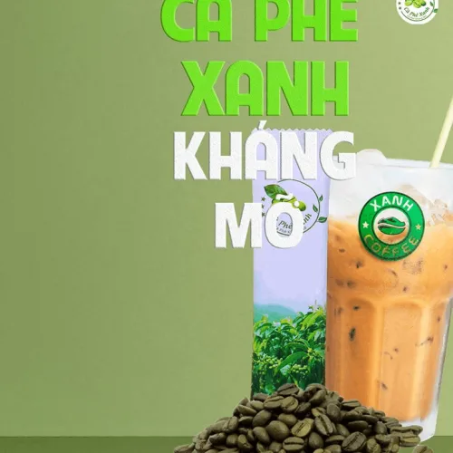 Thay vì cũng uống cà phê sao không chọn cà phê Xanh kháng mỡ