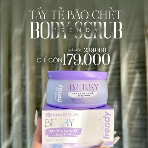 Thực sự quá tâm đắc hũ tẩy da chết Berry Tím Hạt Silica cao cấp này