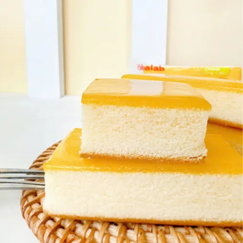 Thùng 34 Cái Bánh Bông Lan Que Obalab Vị Phô Mai 56g/Cái