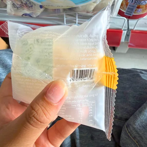 Thùng 48 Bánh Trứng Nướng Lòng Đỏ Chảy Đài Loan 50g/Cái