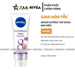 Tinh Chất Dưỡng Thể Nivea Màu Tím Ban Đêm 180ml