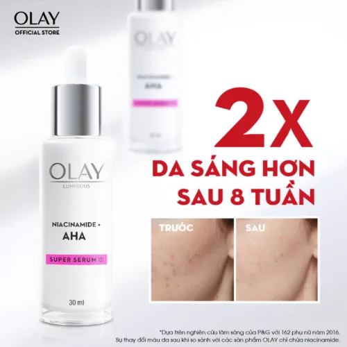Tinh Chất Niacinamide Aha Super Serum Olay Lumious 30ml