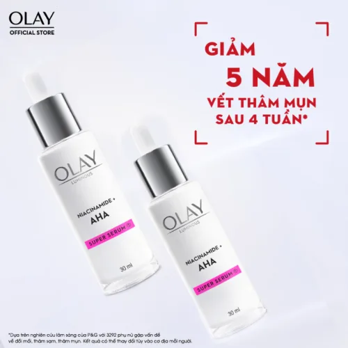 Tinh Chất Niacinamide Aha Super Serum Olay Lumious 30ml