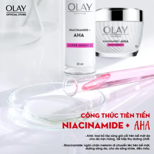 Tinh Chất Niacinamide Aha Super Serum Olay Lumious 30ml