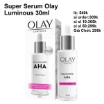 Tinh Chất Niacinamide Aha Super Serum Olay Lumious 30ml