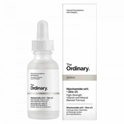 Tinh chất trị mụn và giảm thâm The Ordinary Niacinamide 10% + Zinc 1%