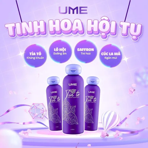 Tinh hoa hội tụ phụ nữ gất yêu chính là Dung dịch vệ sinh Tía tô đẹp từ trong ra ngoài