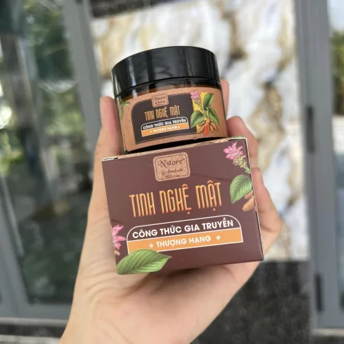 Tinh Nghệ Mật Nstore By Thanh Nhi có các thành phần được chọn lọc kĩ càng từ thiên nhiên 100%